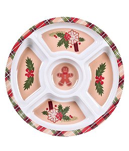 Petisqueira Xadrez Melanina - 29cm - Grillo