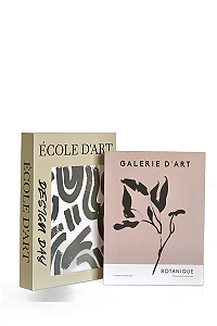 Jogo Livro Decorativo com 2 Unidades – Galerie D Art – Tuut