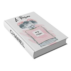 Livro Caixa Chanel Le Perfume G (29,5x22x4cm)