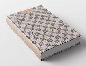 Livro Caixa Louis Vuitton Damier G (29,5x22x4cm)