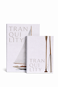 Kit Com 2 Livros Caixa Em Mdf - Tam M e G-Tranquility- Mart