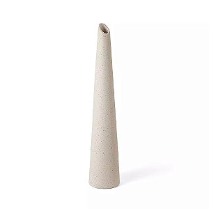 Vaso Em Cerâmica Branco P - Mart