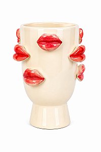 Vaso em Cerâmica Decorativo – 17,3x24cm – Tuut