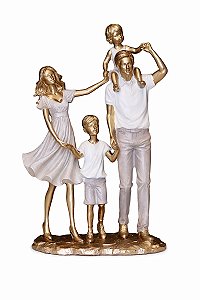 Família Dec. Casal e Filhos (Menina/Menino) - Espressione