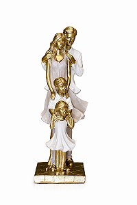 Família Decorativa Casal/Filhos (Menina/Menino)- Espressione