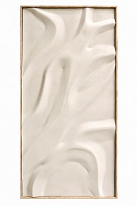 Quadro Em Poliestireno E Canvas - Imagem Abstrata - Mart