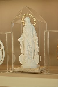 Cúpula Medalha Milagrosa - Branco