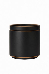Cachepot Em Cerâmica Preto - Tam G - Mart