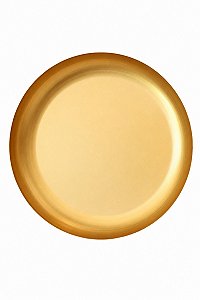 Centro De Mesa Em Metal - Cobre - 43x43cm - Mart