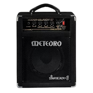 Amplificador Meteoro Star Black 8 Transistor Para Baixo De 30w