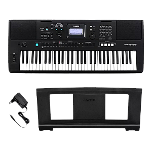 Teclado Musical Yamaha PSR-E473 - Preto Bivolt