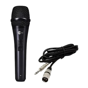 Microfone Custom Sound CSMS 835 Dinâmico Cabo 5m MS835