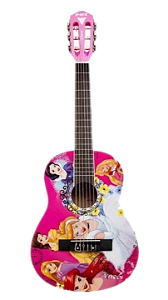 Violão Infantil PHX Princesas Celebration VIP 5 Nylon