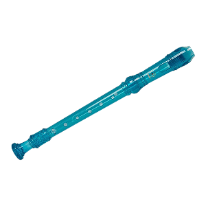 Flauta Doce Yamaha YRS-20B Azul Soprano Barroca