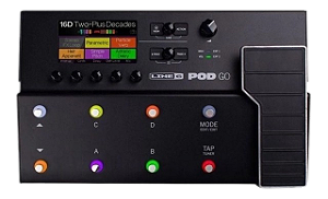 Pedal De Efeito Line 6 POD Go preto