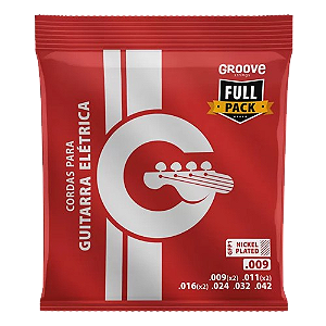 Encordoamento Guitarra Groove 09 GFP1