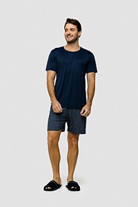 PIJAMA MASCULINO MICROFIBRA CLASSIC DELICATE