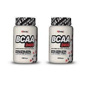 Kit 2X BCAA 2400 Gourmet 100 caps - FN Forbis Nutrition