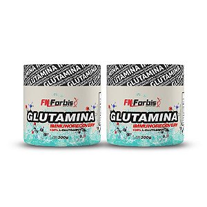 Kit 2X Glutamina Immunorecovery 300g - FN Forbis Nutrition