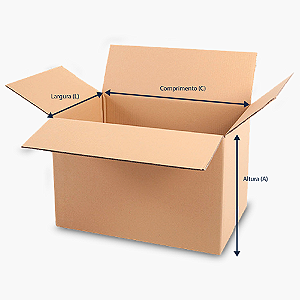 Caixa Seminova 30x24x10 cm