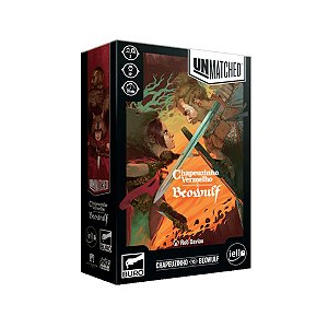 Jogo de Tabuleiro Unmatched: Chapeuzinho Vermelho VS Beowulf
