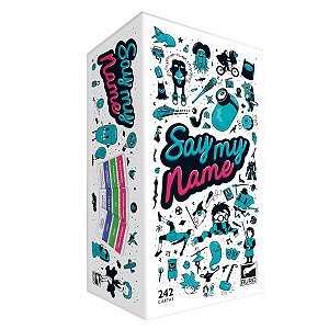 Jogo de Cartas Say My Name, Jogo de Adivinhação para Amigos