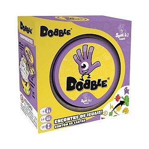 Jogo de Cartas Dobble Eco-Sleeve Encontre os Iguais 5 em 1
