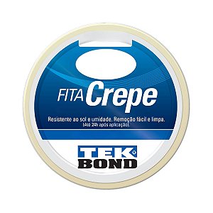 Fita Crepe Larga Uso Geral 48mmx50m Tekbond