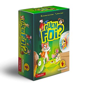 Jogo De Cartas Quem Foi? - PaperGames