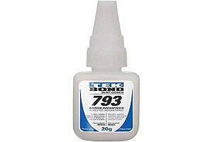 Adesivo Instantaneo TekBond 793 20g A Bico Antientupimento