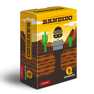 Bandido Jogo de Cartas Original PaperGames Em Português