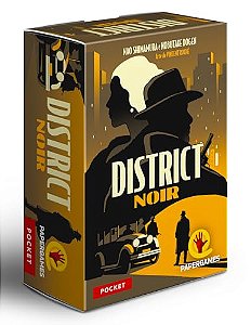 District Noir Jogo De Cartas Boardgames Papergames PT-BR