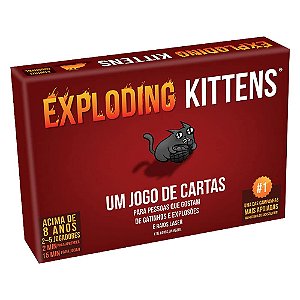 Jogo De Cartas Board Games Card Games Exploding Kittens