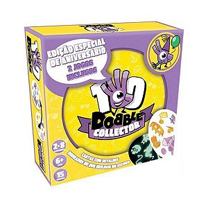 Jogo De Cartas Dobble Collector Encontre os Iguais Galápagos