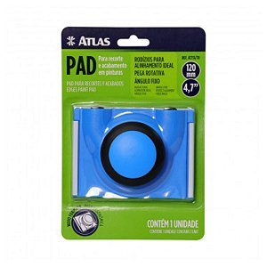 PAD Para Recorte e Acabamento em Pinturas 120 mm 4,7" Atlas