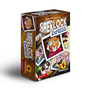 Jogo de Cartas Sherlock Express Pocket 2ª Edição PaperGames