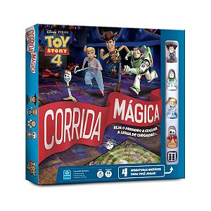 Corrida Mágica Toy Story 4 Jogo de Tabuleiro Familia Copag