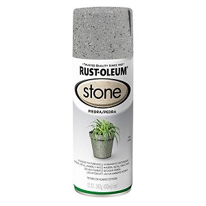 Tinta Efeito Pedra Acabamento Texturizado Cinza Rust-Oleum