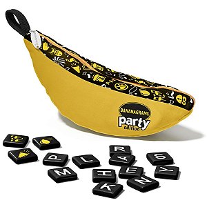 Jogo Bananagrams Party Edition Corrida de Palavras Diversão