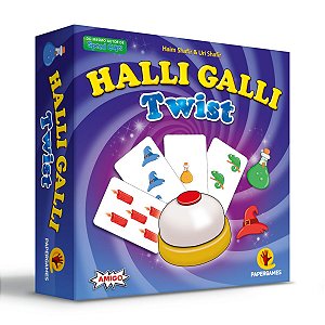 Halli Galli Twist Jogo Interativo e Divetido com Sineta