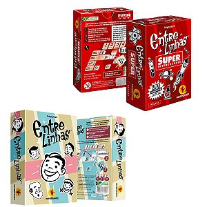 Conjunto 2 Jogos de Cartas Entre Linhas Original e Pocket