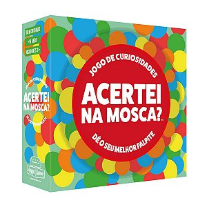 Jogo Acertei na Mosca – Cartas e Palpites Divertidos