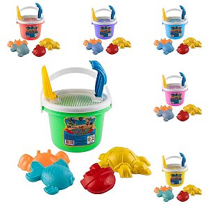 Kit 20 Baldes para Praia Areia Presente Lembrança Festa RB03