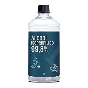 Álcool Isopropílico 1l Ideal Para Limpar Placas E Celulares