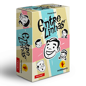 Jogo Cartas Entre Linhas Pocket PaperGames Cooperativo