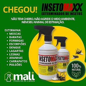 INSETOMAXX 500ML - INSETICIDA ORGÂNICO 100% NATURAL
