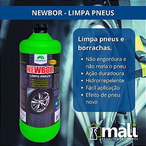 NEWBOR GEL LIMPA PNEUS MAXBIO 1L