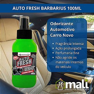 AUTO FRESH CARRO NOVO BARBARIUS 100ML