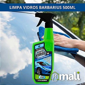 LIMPA VIDROS BARBARIUS 500ML