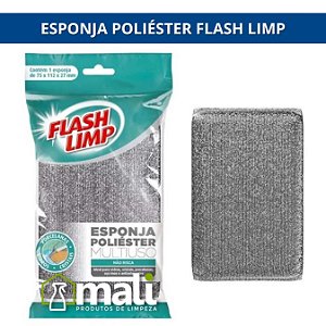 ESPONJA MULTIUSO POLIESTER FLASH LIMP